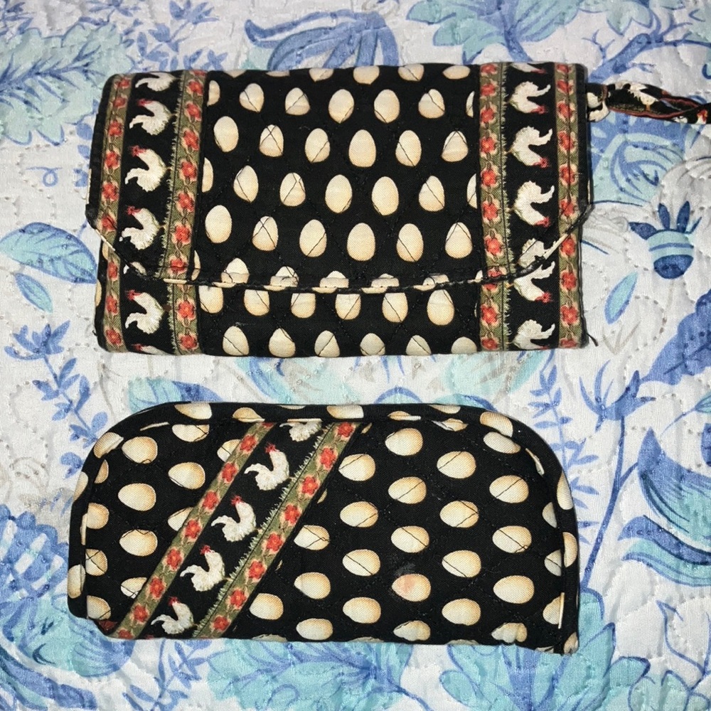 Vera Bradley vintage eyeglass holder and wallet
